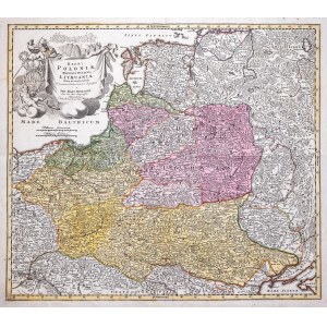 Johann Baptist Homann, Regni Poloniae Magnique Ducatus9 Lithuaniae