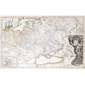 Herman Moll, (…) Map of Moscovy, Poland, Little Tartary and y Black Sea…