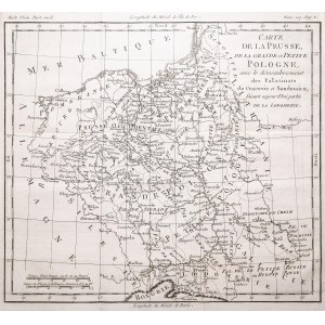 Louis Brion de la Tour, Carte de la Prusse, de la Grande et Petite Pologne...