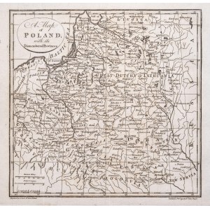 Samuel John Neele, Mapa Polska a jeho rozdělených provincií