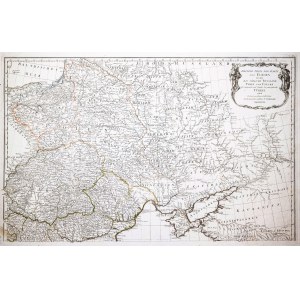 Jean-Baptiste Anville, Franz Anton Schrämbl, Dritter Theil der Karte von Europa welcher das südliche Russland Polen und Ungarn