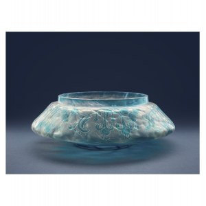 Glass bowl, France, Cristallerie de Patin, under the direction of. Stumpf, Touvier, Dennis &amp; Cie, ca. 1900.