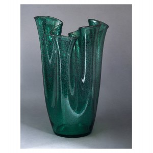Vase, pattern 37, Tarnowiec Glassworks, l. 1970s.