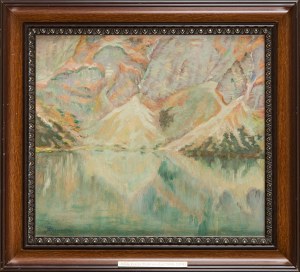 Julia Łucja STABROWSKA (1895 - 1974), Morskie Oko jesienią, 1970 r.