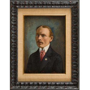 Władysław ROSSOWSKI (1857 - 1923), Portret mężczyzny, 1921 r.