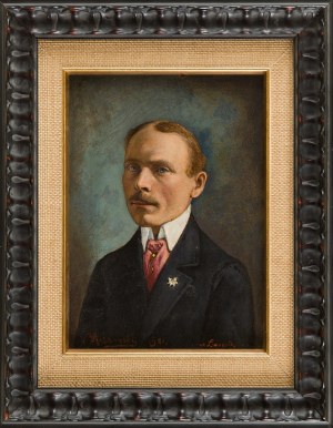 Władysław ROSSOWSKI (1857 - 1923), Portret mężczyzny, 1921 r.