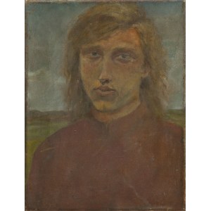 Piotr SZMITKE (1955 - 2013), Portret kolegi, 1974 r.