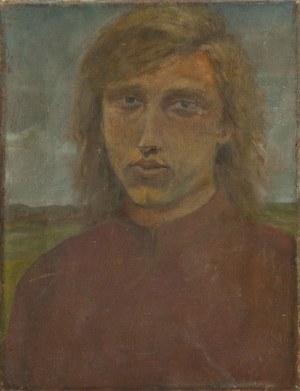 Piotr SZMITKE (1955 - 2013), Portret kolegi, 1974 r.