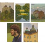 Siergiej NIKIFOROW (1920-2005), Zestaw pięciu prac, 1980 - 1985