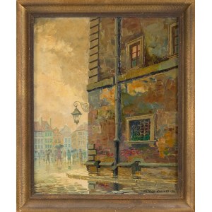 Witold KALICKI (20th century), Corner of Krzywe Koło Street and Market Square, 1978