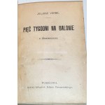 VERNE - PIĘĆ TYGODNI NA BALONIE z ilustracjami