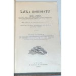 LUTZE- NAUKA HOMEOPATYI wyd. 1863