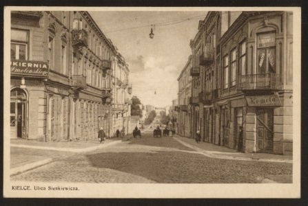 Kielce. Ulica Sienkiewicza