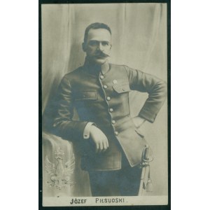 Józef Piłsudski, [Fot. Józef Kuczyński], fot. czb., ok. 1915,
