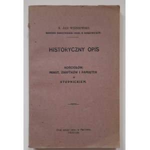 Wiśniewski Jan ks.: Historyczny opis kościołów, zabytków i pamiątek w Stopnickiem