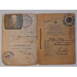 Paszport na nazwisko Stefania Iwanowicz Lemberg ( Lwów)