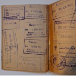 Dowód osobisty - paszport Ignacy Radoszewski Bydgoszcz wydany24.02.1924 r.