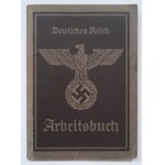 Arbeitsbuch.Niemiecki dokument potwierdzający pracę.