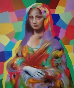 Monika Łakomska (ur. 1968), Mona Lisa Pop, 2022