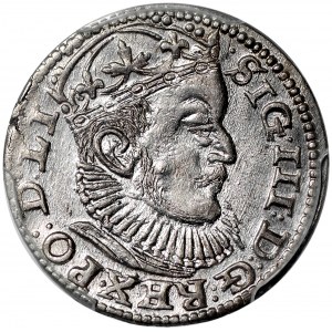 Zygmunt III Waza trojak 1589 Ryga 