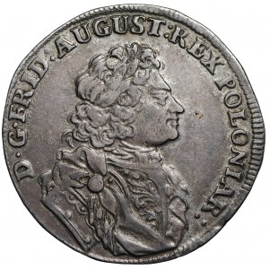 August II Mocny 1/3 talara 1707 