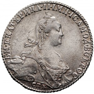 Katarzyna II rubel 1775 St.Petersburg FL