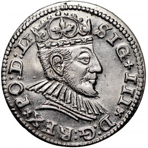 Zygmunt III Waza trojak 1590 Ryga