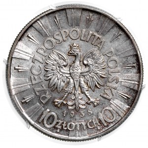 II RP 10 złotych 1938 Piłsudski 