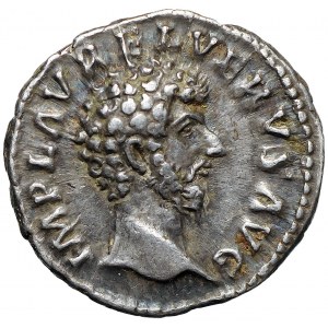 Rzym Lucjusz Werus 161-169 AR-denar 