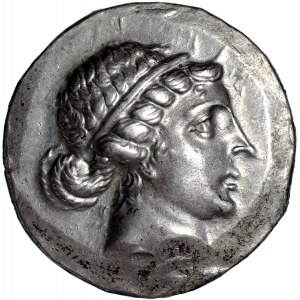 Grecja Aeolis Kyme AR-tetradrachma 165-140 r.p.n.e. 