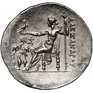 Grecja Aleksander Wielki AR-tetradrachma mennica Temnos emisja pośmiertna