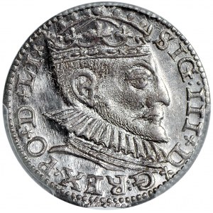 Zygmunt III Waza trojak 1590 Ryga
