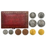 Powstanie Listopadowe pamiątkowe pudełko z monetami Powstania Listopadowego