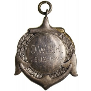 Medal - nagroda Oddziału Wioślarskiego Sokoła Krakowskiego (1924 r.) 