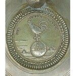 Skandynawia Kufel z monetami XVIII wiek 