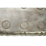 Austria Taca na listy z wprawionymi monetami