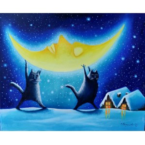 Tadeusz Rogowski, Dwa koty i księżyc