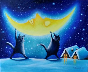 Tadeusz Rogowski, Dwa koty i księżyc