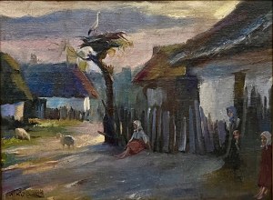 Kędzierski Apoloniusz(1861-1939),We wsi