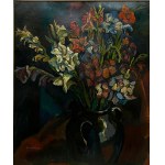 Zygmunt Landau(1898-1962), Bukiet kwiatów w wazonie