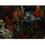 Zygmunt Landau(1898-1962), Bukiet kwiatów w wazonie