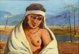 Laszenko Aleksander(1883-1944),Portret Beduinki
