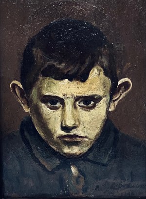 Markowicz Artur(1872-1934), Portret chłopca