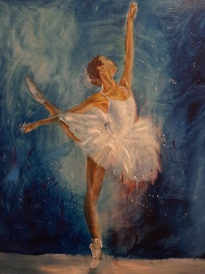 Mariusz Zając, Ballerina Blue, 2021r.