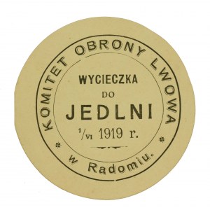 Wycieczka do Jedlni 1 VI 1919 r