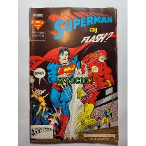 Superman czy Flash? Wyścig! nr 1/1992, Stan: db-