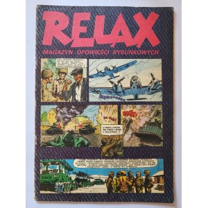 RELAX magazyn opowieści rysunkowych, zeszyt nr 12, 1977, Stan: db-