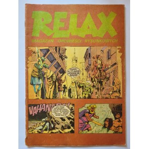 RELAX magazyn opowieści rysunkowych, zeszyt 6/78 (19), 1978, Stan: db-