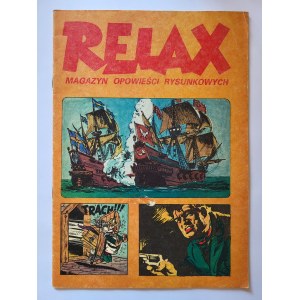 RELAX magazyn opowieści rysunkowych, zeszyt 4/78 (17), 1978, Stan: db-