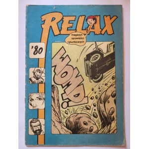 RELAX magazyn opowieści rysunkowych, zeszyt 29, 1980, Stan: db-